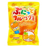 ぷにっとフルーツグミ オレンジ味 ２４入