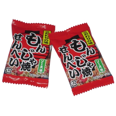 もんじゃ焼せんべい ソース味 ５０入