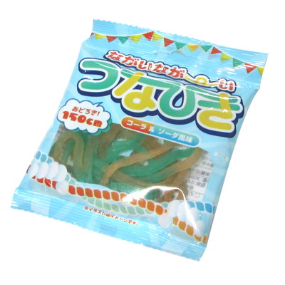 ながいなが～いつなひきグミ コーラ&ソーダ風味 １２入