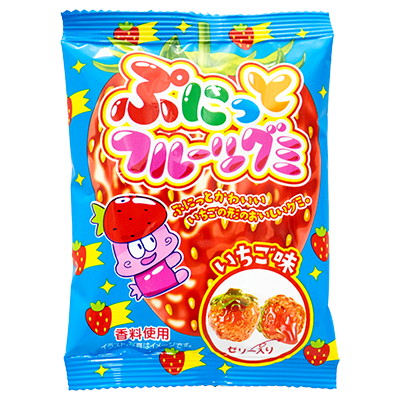 ぷにっとフルーツグミ イチゴ味 ２４入