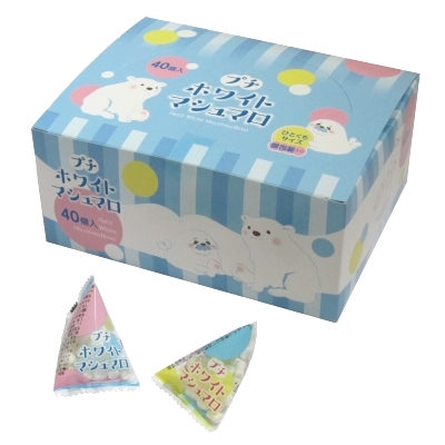 プチホワイトマシュマロ ４０入