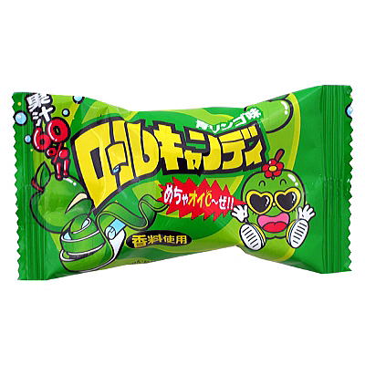 ロールキャンディ 青りんご ２４入