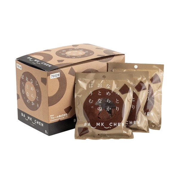 しっとりなめらかおとなのばうむ［ココア］ ８入