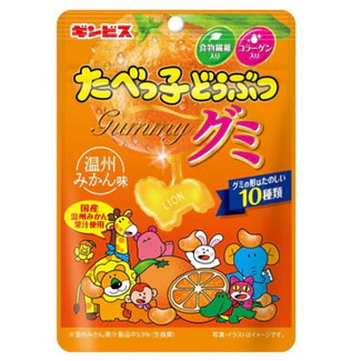 たべっ子どうぶつグミ 温州みかん味 １０入