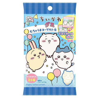 ６粒アニメちいかわグミ むちゃうまヨーグルト味 ２０入