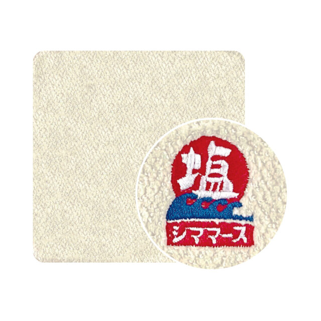 ちゅらさんぽ　タオルハンカチ（塩ロゴ）