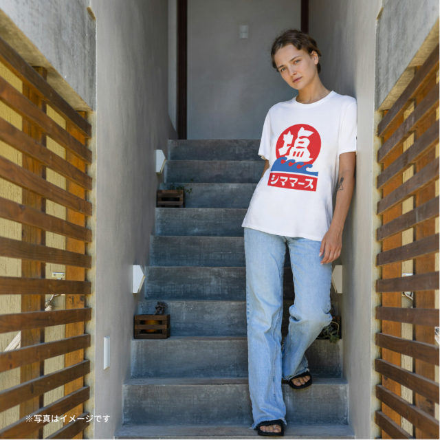 塩ロゴTシャツ