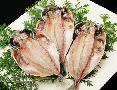 真あじ　干物