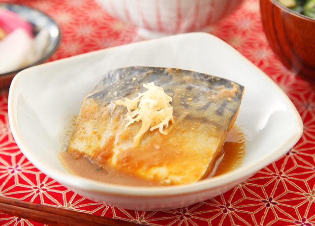 電子レンジでチン！　真さば味噌煮