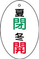 バルブ表示用品