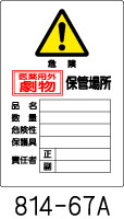 有害物質標識