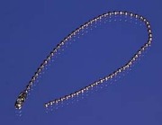 ポールチェーン（ステンレス製・2.3mmφ×300mm・5本1組）【860-07】
