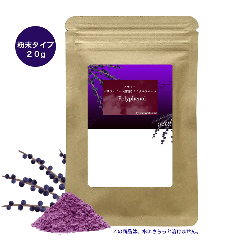 アサイー パウダー 粉末 (1袋 20ｇ)
