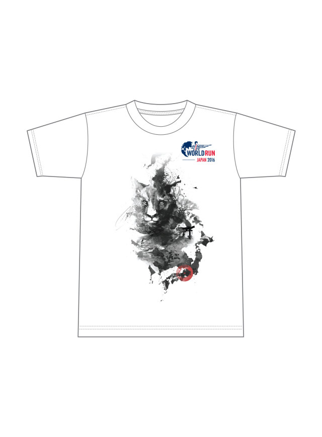 Wings for Life World Run × TAKA Tシャツ - Heritage JAPAN