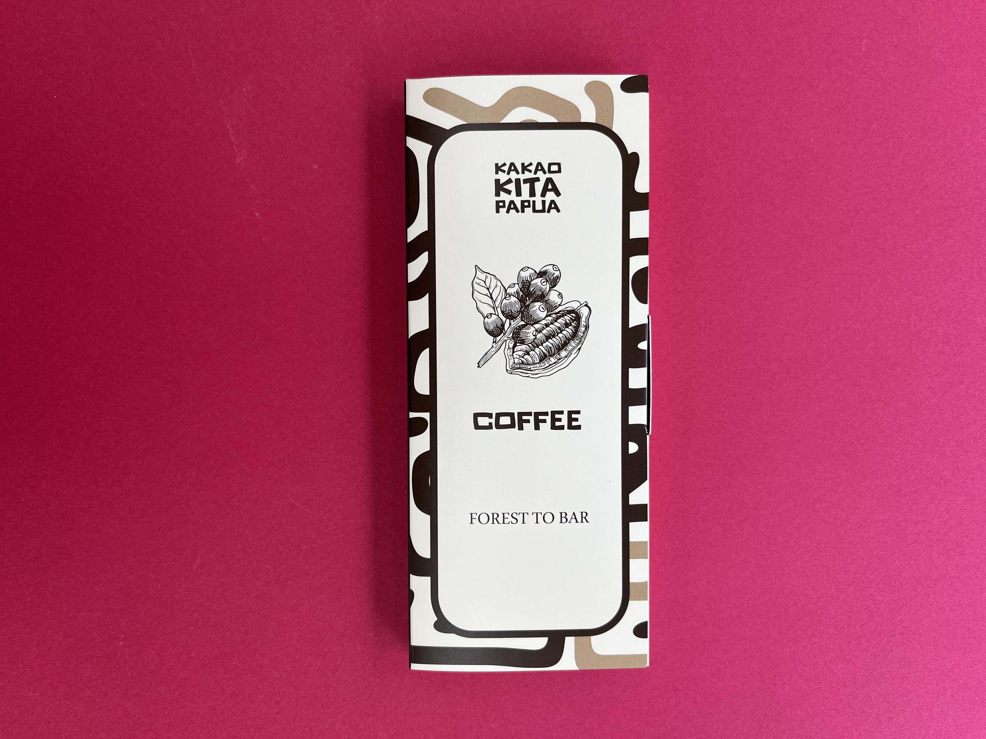 クラフトチョコレート　カカオキタパプア　コーヒー