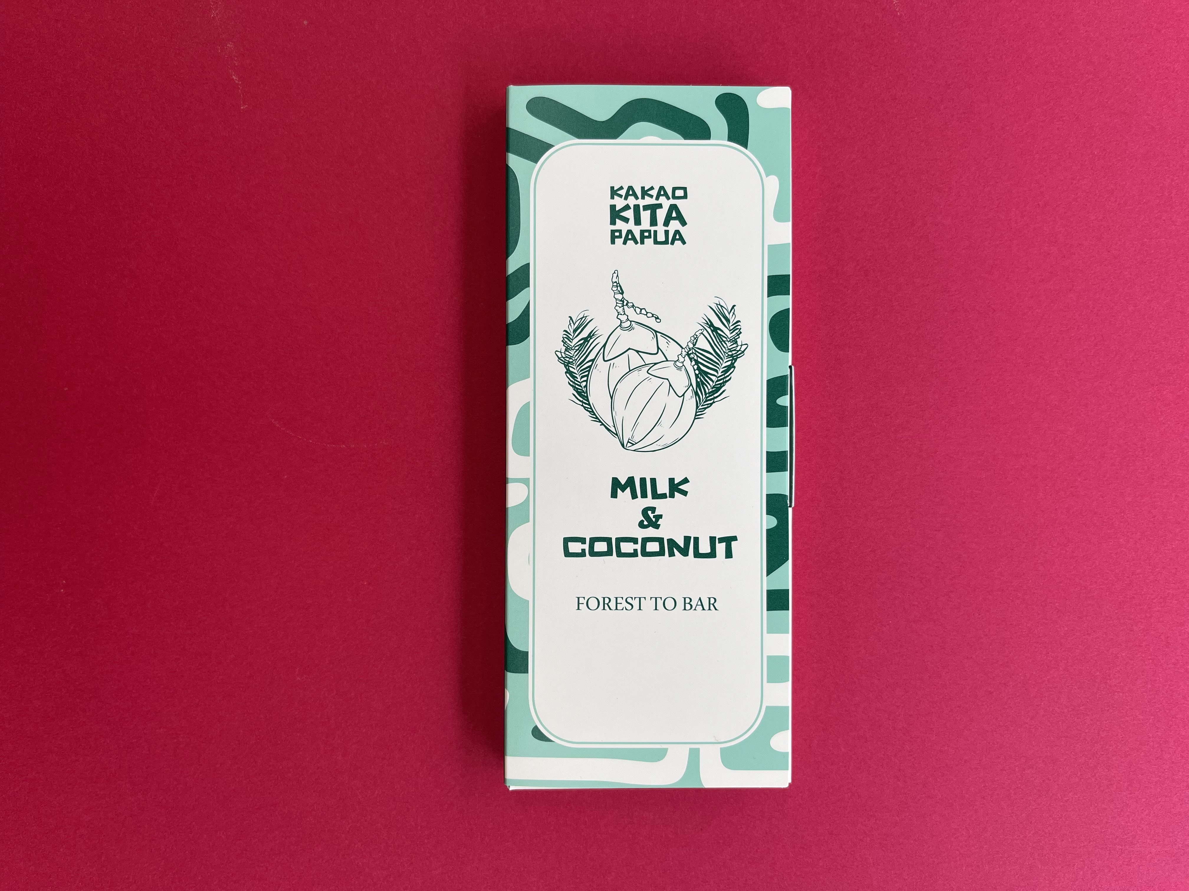 クラフトチョコレート　カカオキタパプア　ミルク&ココナッツ