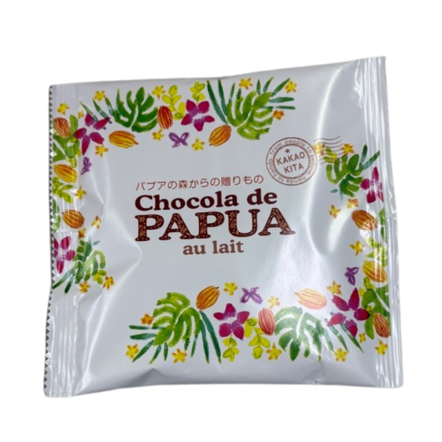 チョコラ デ パプア　オーレ(タブレット)100g[935円]