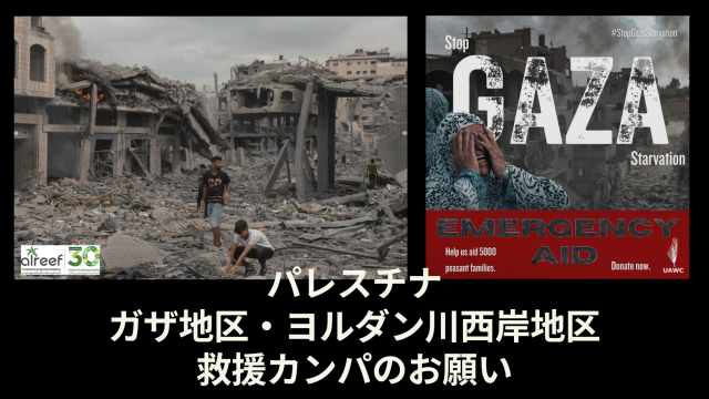 パレスチナへの寄付（1口500円）