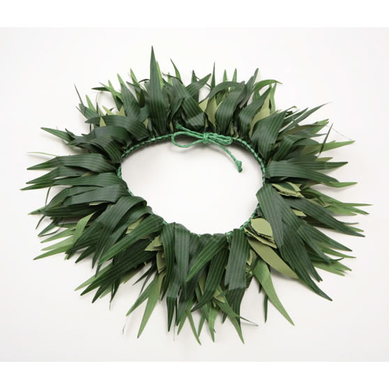 タヒチアン どんな衣装とも相性のいいティーリーフ オープン・ヘッド