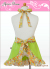リボンキッズエプロン☆ピスタチオ・グリーン