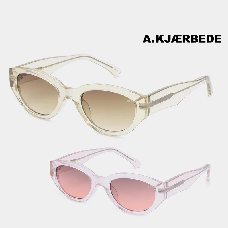 A.Kjaerbede エキアビド KL18315 WINNIE サングラス ウィニー イエロー ピンク クリア レディース メンズ ユニセックス 紫外線カット UVカット akjaerbede | ファッショングッズ 25SS 春夏