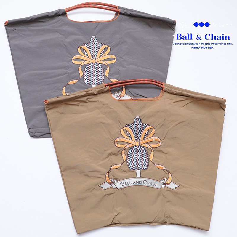 Ball＆Chain ボール＆チェーン  301150 Torso ＜Lサイズ＞ トルソー メジャー トートバッグ エコバッグ ショッピングバッグ ハンドバッグ 刺繍 ギフト ボールチェーン BLUE LABEL ボールアンドチェーン