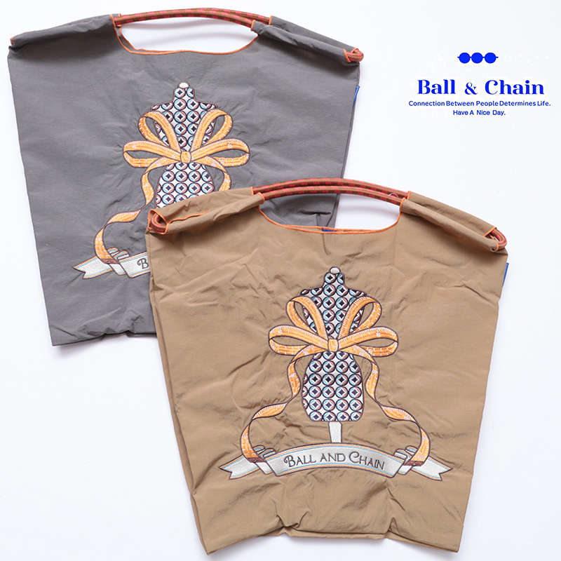 Ball＆Chain ボール＆チェーン 301050 Torso ＜Mサイズ＞ トルソー メジャー トートバッグ エコバッグ ショッピングバッグ ハンドバッグ 刺繍 ギフト ボールチェーン BLUE LABEL ボールアンドチェーン