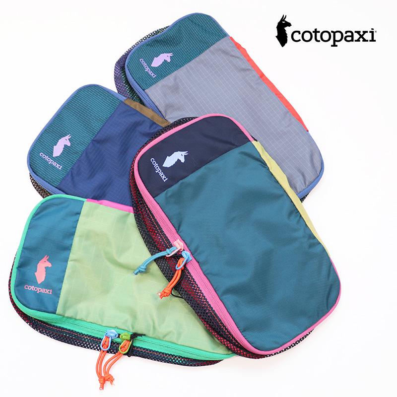【ネコポス可】【色が選べる】cotopaxi コトパクシ 4202540035242 Cubo 3Lトラベルポーチ TRAVEL CUBE 3L DEL DIA  バッグインバッグ 旅行用 パッキングポーチ メッシュ | 定番 バッグ