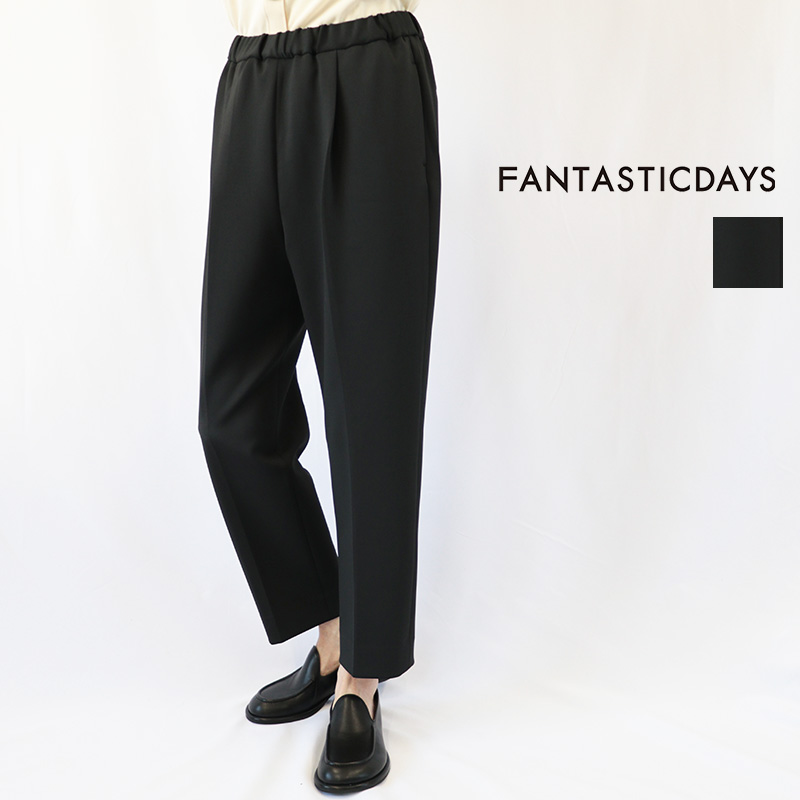 FANTASTICDAYS ファンタスティックデイズ  MOTION-263-01 スリムテーパードパンツ イージーパンツ ジャージパンツ センタープレス |  ボトムス 26AW 秋冬