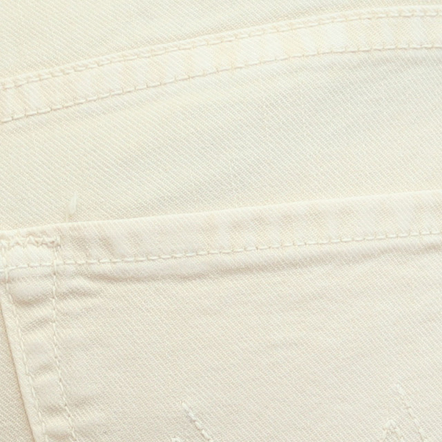 マザー SUPERIOR インサイダークロップ カットオフ ホワイトデニム 29 22SS新作】MOTHER マザー 1157-413 THE INSIDER CROP STEP FRAY