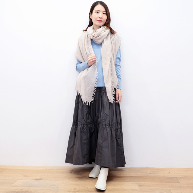 ●美品●アソースメレ●スポンディッシュウール●大判マフラー●ストール● 楽天市場】ASAUCE MELER アソースメレ AM24F-ST101 カシミヤ
