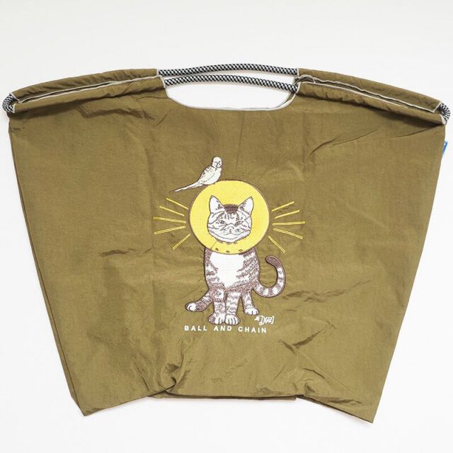 正規品【Ball＆Chain】猫カーキL＆Sサイズ2点セット 正規品【Ball＆Chain】猫カーキL＆Sサイズ2点セット