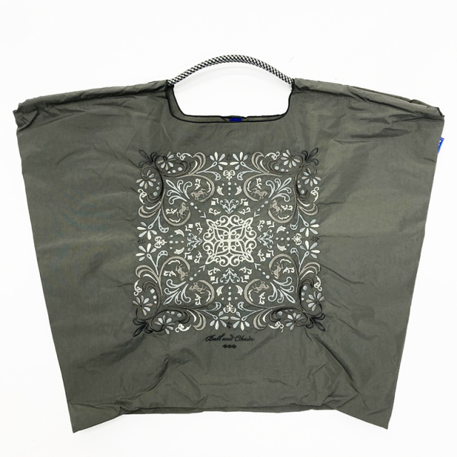 Ball＆Chain ボール＆チェーン 301125 D.HORSE ＜Lサイズ＞ DAMASK ダマスク柄 バンダナ柄×馬 トートバッグ