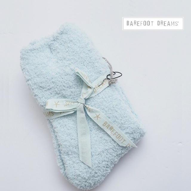 期間限定販売 Barefoot Dreams ベアフットドリームス レディースルームソックス プレーン Women S Socks 527 モコモコソックス 女性用 ギフト プレゼント 靴下