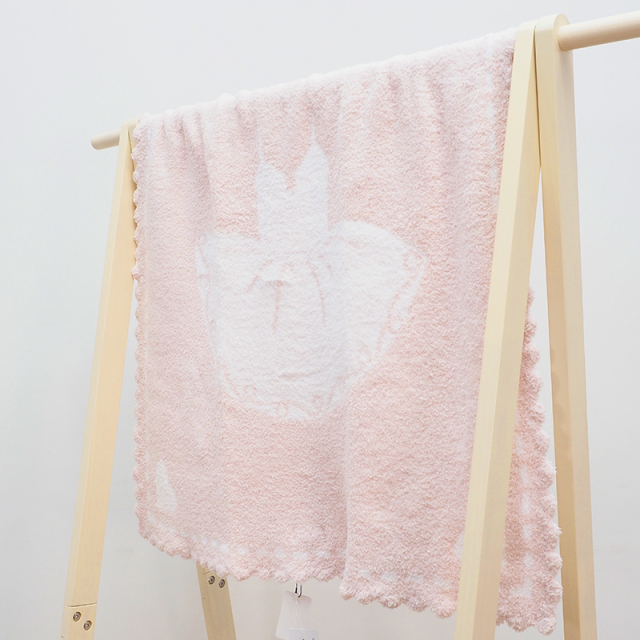 期間限定販売 Barefoot Dreams ベアフットドリームス スカラップベビーブランケット Scalloped Receiving Blanket 551 ギフト 毛布 赤ちゃん用 プレゼント 出産祝い
