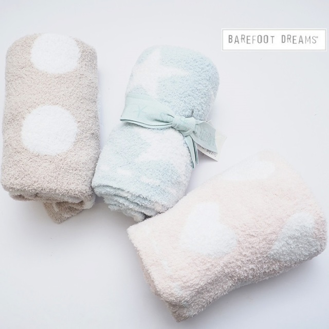 期間限定販売 Barefoot Dreams ベアフットドリームス ベビーブランケット Dream Receiving Blanket 531 ギフト 毛布 赤ちゃん用 プレゼント 出産祝い