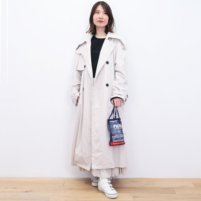 ★パリ限定★【ブリジットタナカ】オーガンジーBAG PARIS PHOTO BRIGITTE TANAKA ブリジットタナカ BT.MO.1192 PARIS CIEL BAG