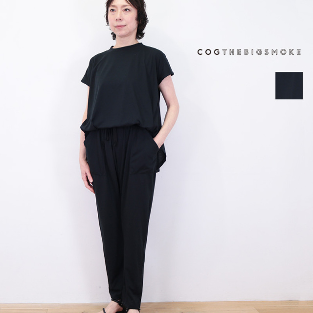 COG THE BIG SMOKE コグザビッグスモーク 12701-346-604-1 FRANKIE JUMP SUIT ジャージオールインワン ジャンプスーツ つなぎ サロペット オーバーオール | ボトムス 25SS 春夏