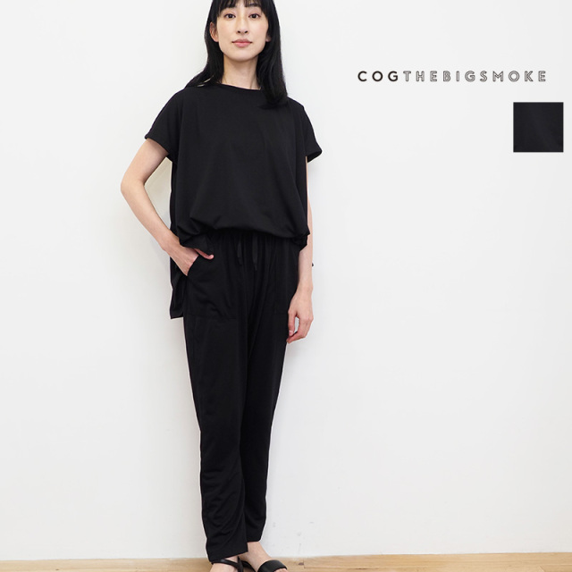 COG THE BIG SMOKE コグザビッグスモーク 8701-346-604-1 ジャージオールインワン FRANKIE JUMP SUIT  ジャンプスーツ つなぎ サロペット オーバーオール | ボトムス 23SS 春夏