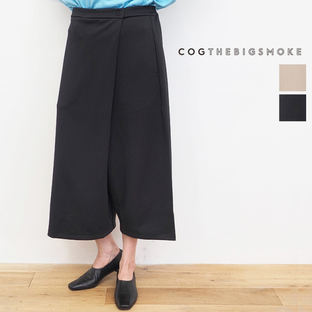 COG THE BIG SMOKE コグザビッグスモーク ワイドキュロットパンツ 9802-149-510 9601-151-820 HOPE CULOTTES | 23AW ボトムス 秋冬