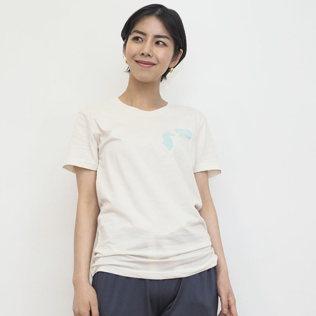 KUUUPY tシャツ Fuhaku Side Zip Design T-Shirts - 布帛サイド