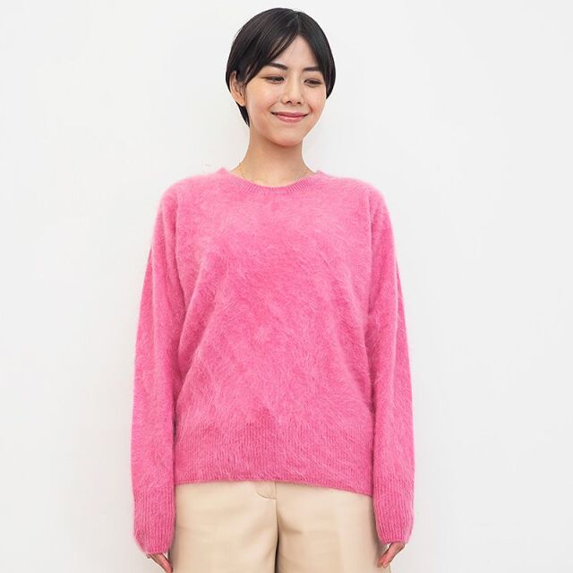 和風 Plage カシミヤ100% クルーニット - ニット/セーター