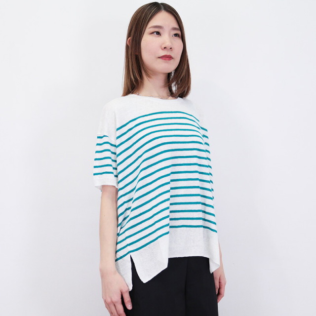24SS プラージュ plage リネンシャツ 長袖 ネイビー - メルカリ
