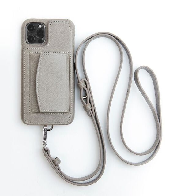 Iphone12pro 12 Demiurvo デミウルーボ レザースマートフォンケース Poche アイフォンケース アイフォーンケース 携帯ケース 手帳型 首紐付き ストラップ付き コインケース付き 本革 Icカード Iphone12pro Iphone12 定番 ライフスタイル
