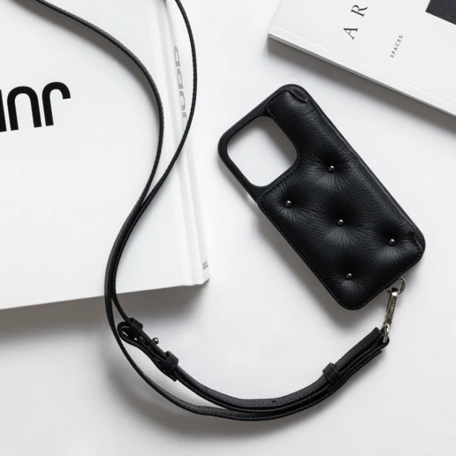 DEMIU デミュウ レザースマートフォンケース BALLON CINQ バロン