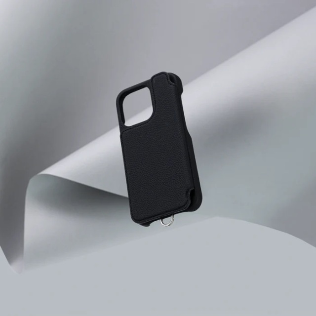 DEMIU デミュウ レザースマートフォンケース POCHE FLAT アイフォン