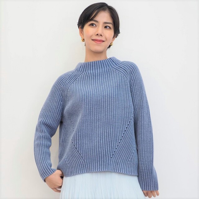 22SS新色追加】DEMYLEE デミリー Daphne Sweater モックネックコットンリブニットプルオーバー セーター ダフネ | トップス 春夏 22SS 22SS新色追加】DEMYLEE デミリー Daphne Sweater モックネックコットンリブニットプルオーバー セーター ダフネ | トップス 春夏 22SS