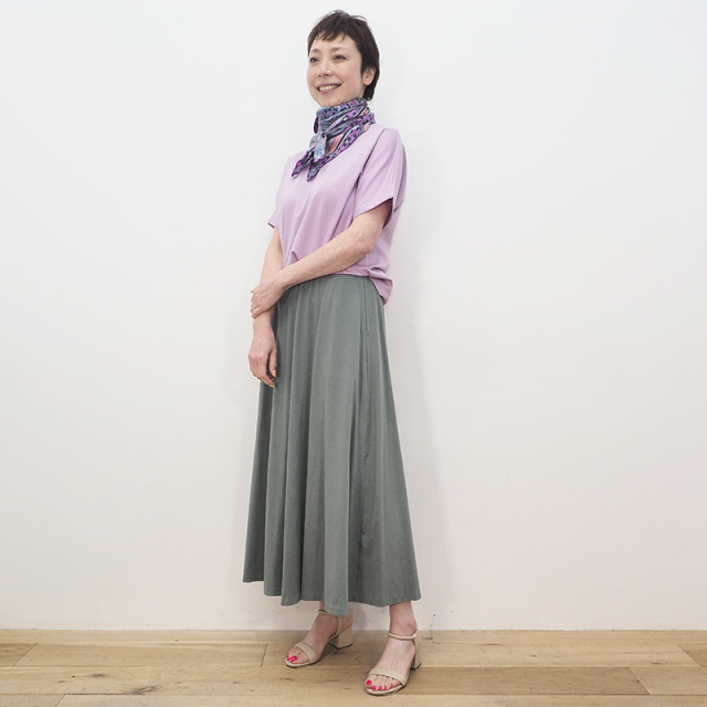 ebure エブール 9910900079/3210900265 超長綿スーピマコットン クルーネックTシャツ 01 | トップス 春夏