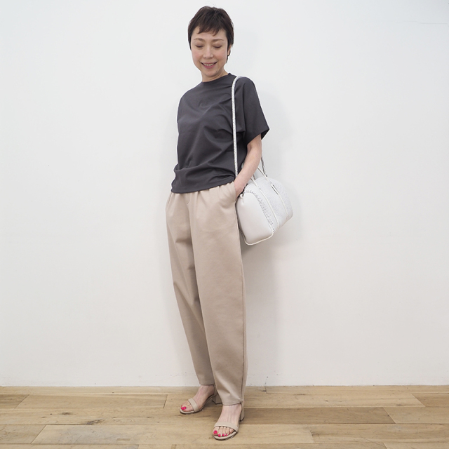 ebure エブール 9910900079/3210900265 超長綿スーピマコットン クルーネックTシャツ 01 | トップス 春夏