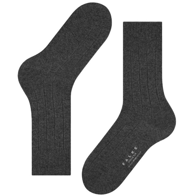 ネコポス可】FALKE ファルケ 14423 Lhasa Rib Socks MEN ウール